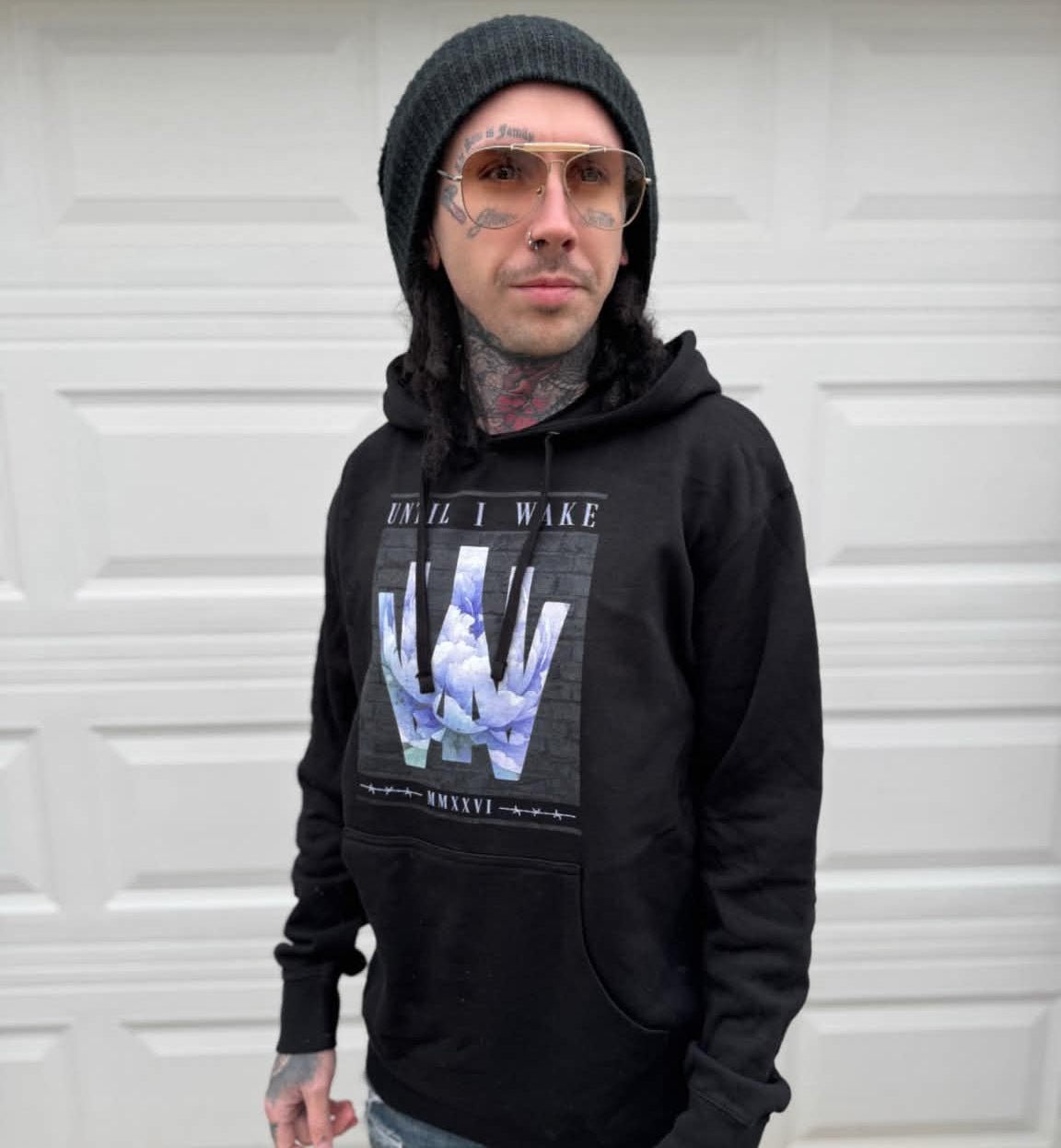 UIW Floral Crest Hoodie